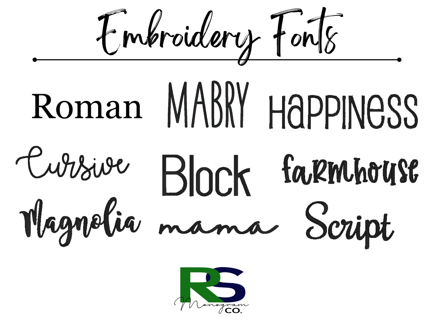 Monogram Tote Bag