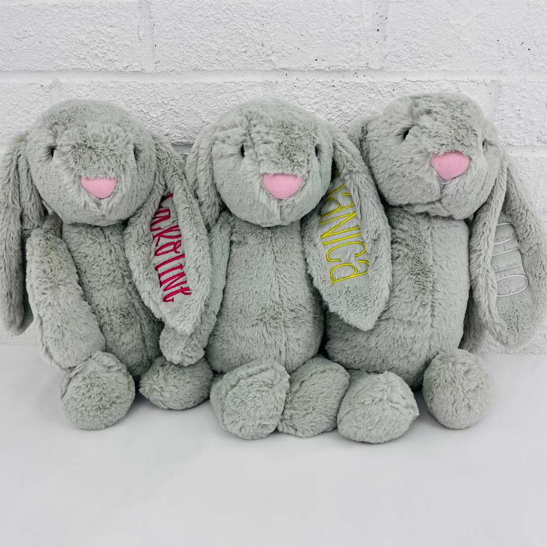 Monogrammed Bunny