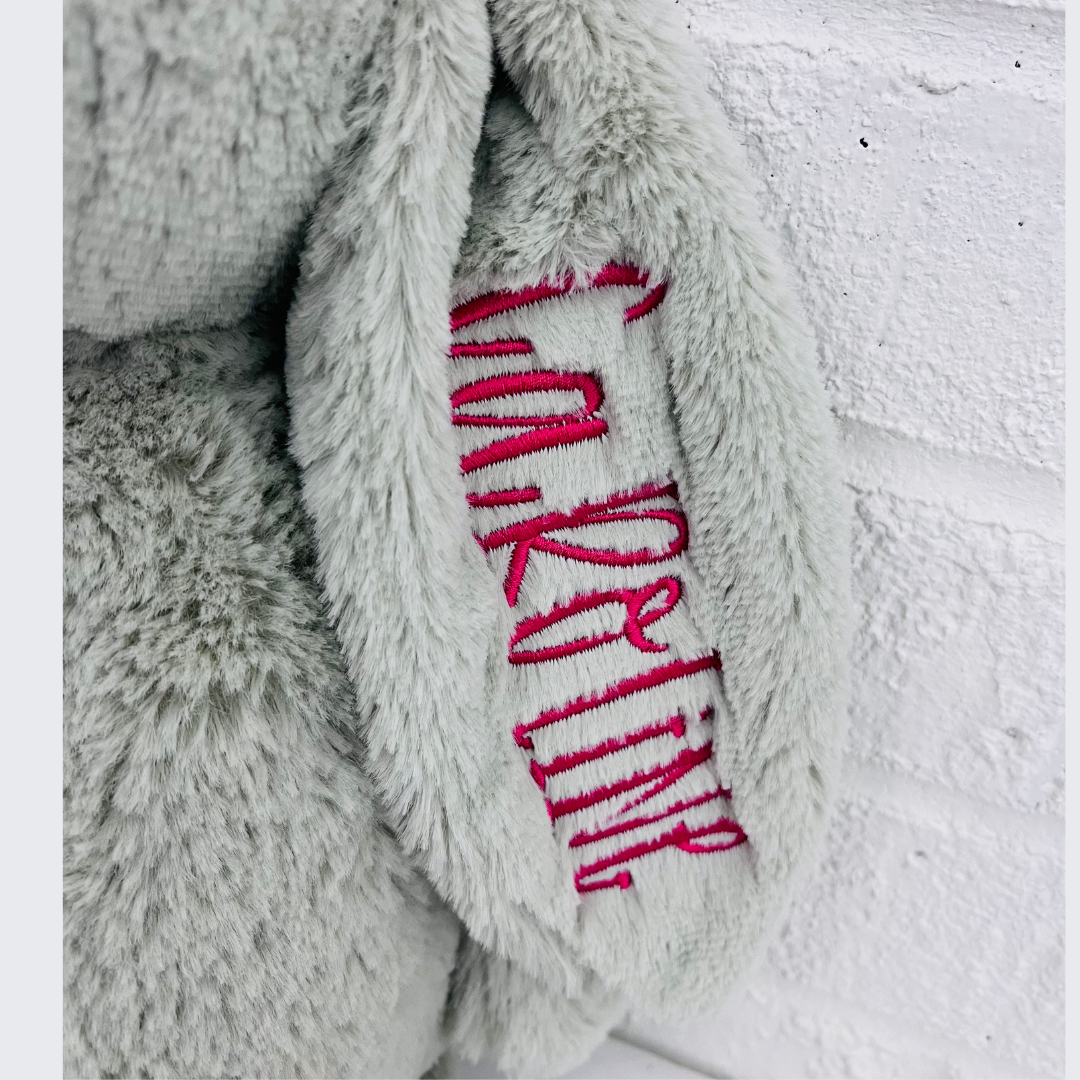 Monogrammed Bunny