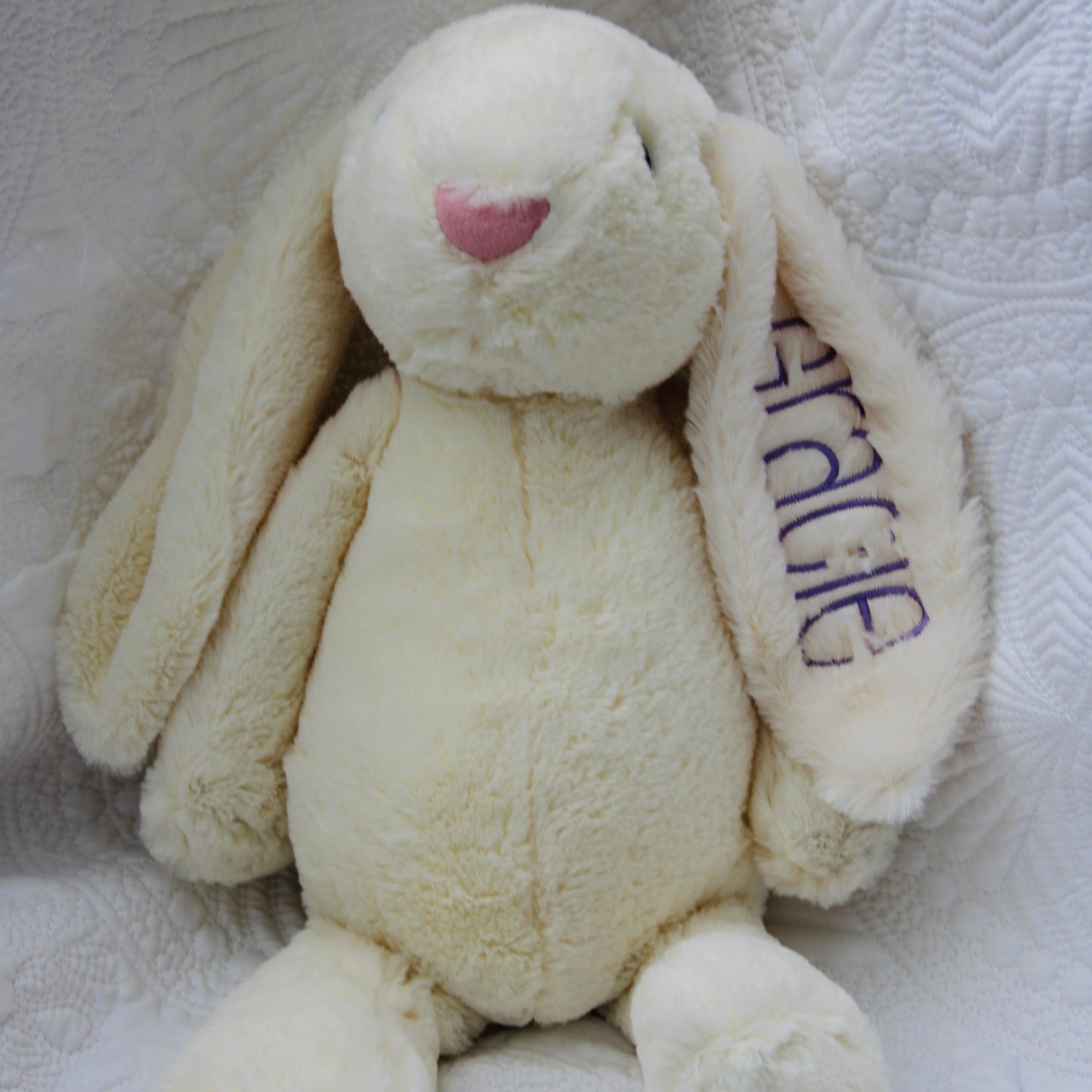 Monogrammed Bunny
