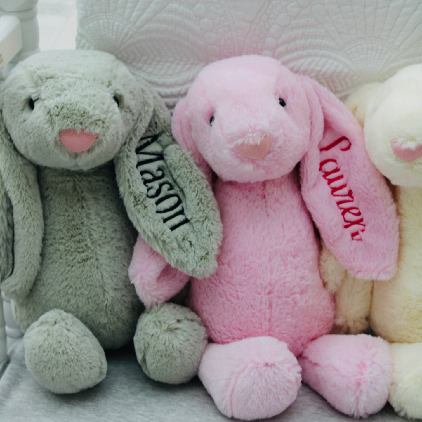 Monogrammed Bunny