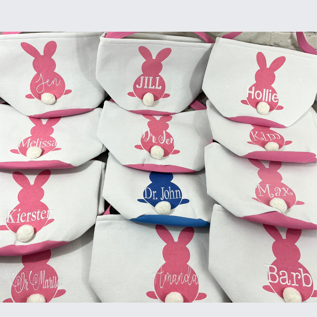 Personalized Easter Bunny Basket