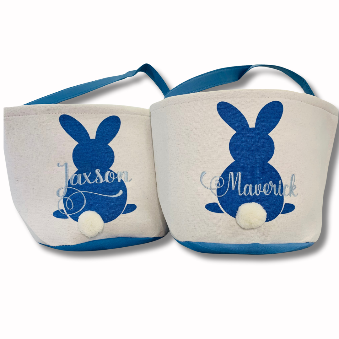 Personalized Easter Bunny Basket