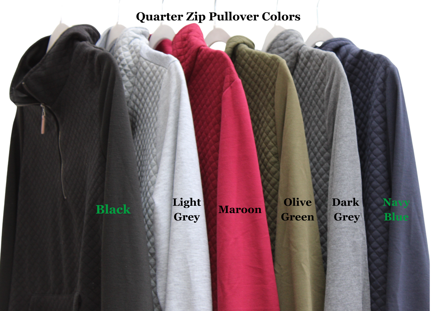 Quarter Zip Pullover