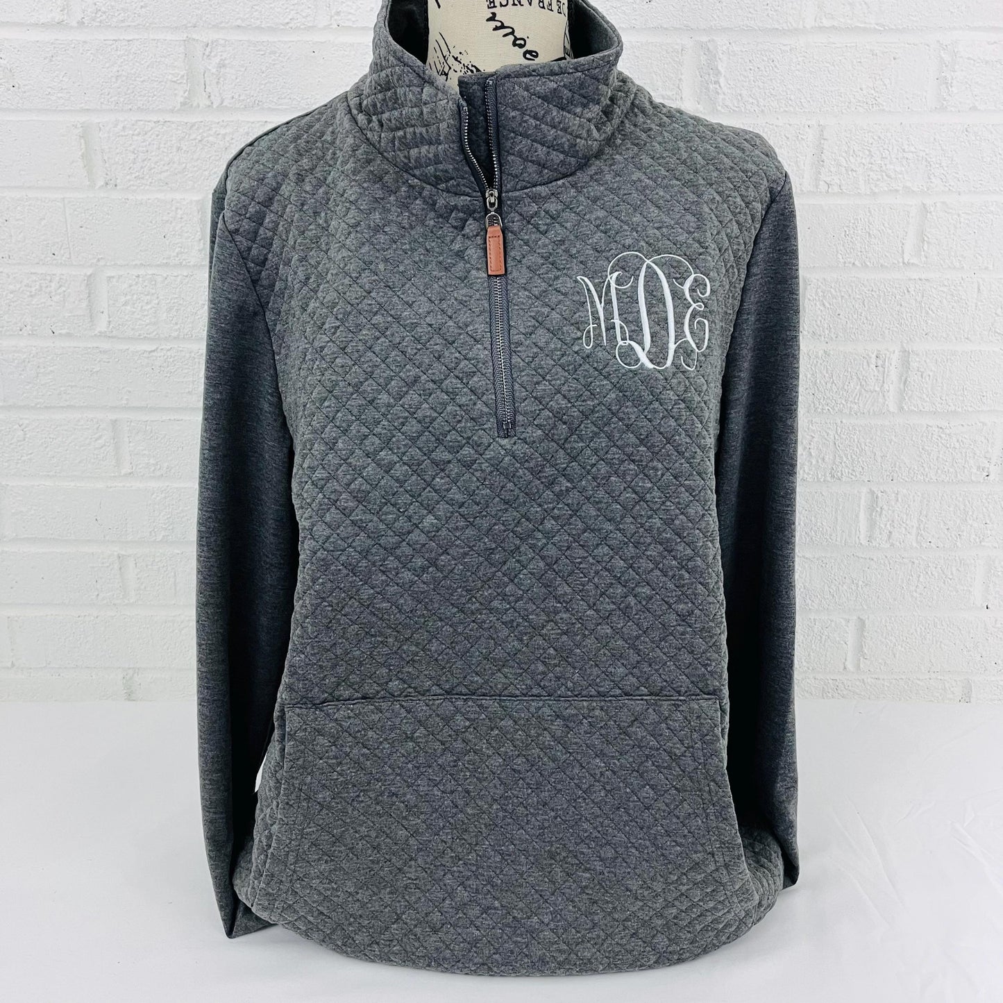 Monogram Sweatshirt, Monogram Pullover, Monogram Quarter Zip, Quarter Zip Pullover, Quarter Zip Sweatshirt, Sweatshirt For Her, Monogram