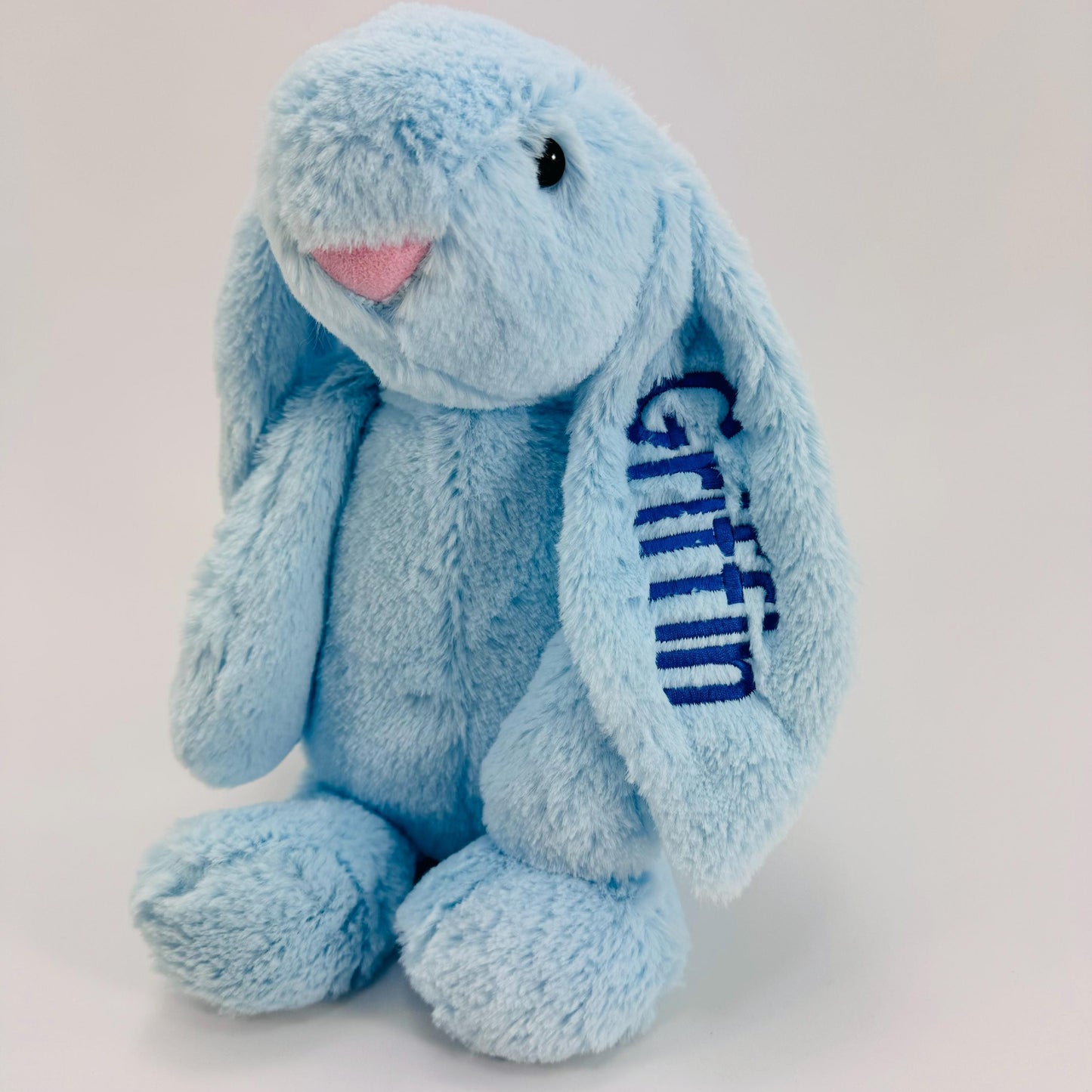 Monogrammed Bunny, Personalized Baby Gift, Monogram Stuffed Animal, Monogrammed Bunny Rabbit, Baby Easter Gift, Easter Baby Bunny