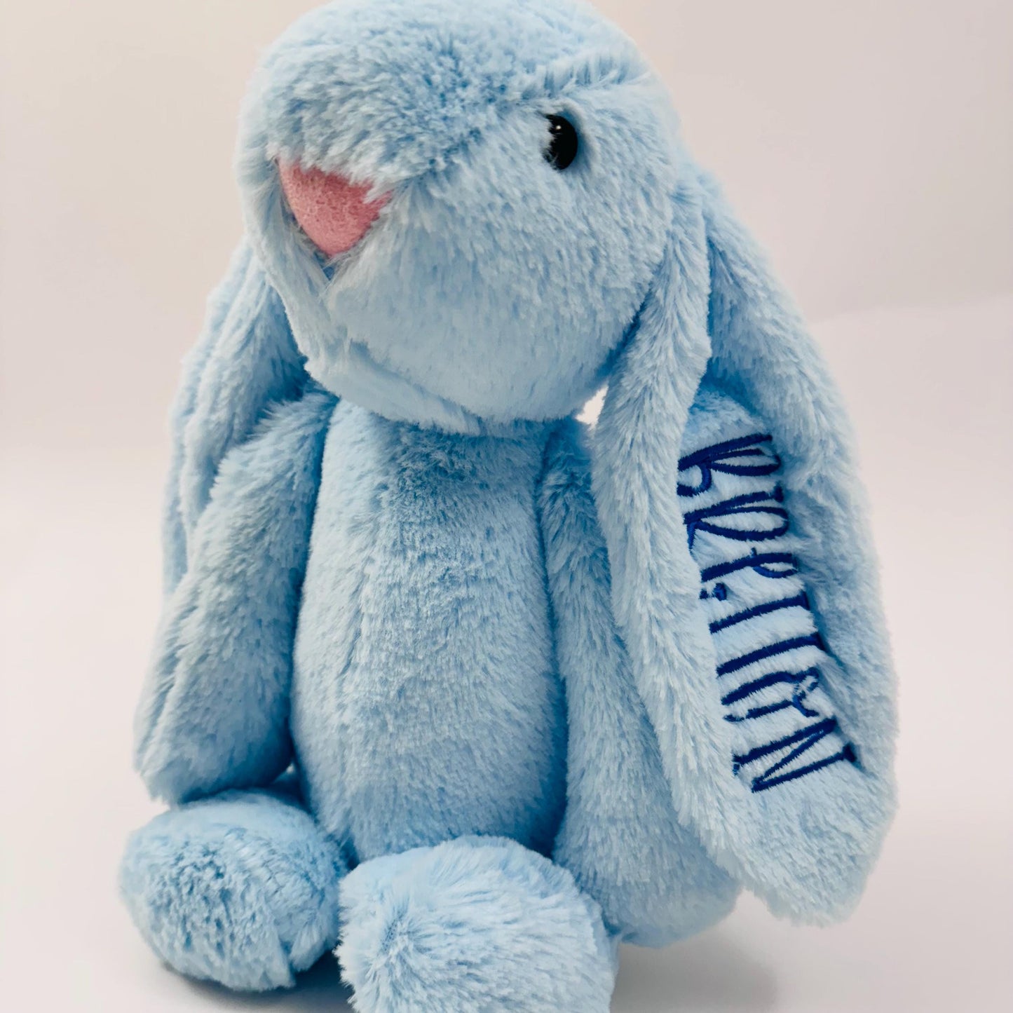 Monogrammed Bunny, Personalized Baby Gift, Monogram Stuffed Animal, Monogrammed Bunny Rabbit, Baby Easter Gift, Easter Baby Bunny