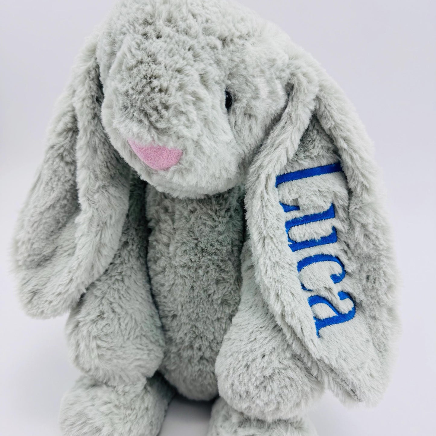Monogrammed Bunny, Personalized Baby Gift, Monogram Stuffed Animal, Monogrammed Bunny Rabbit, Baby Easter Gift, Easter Baby Bunny