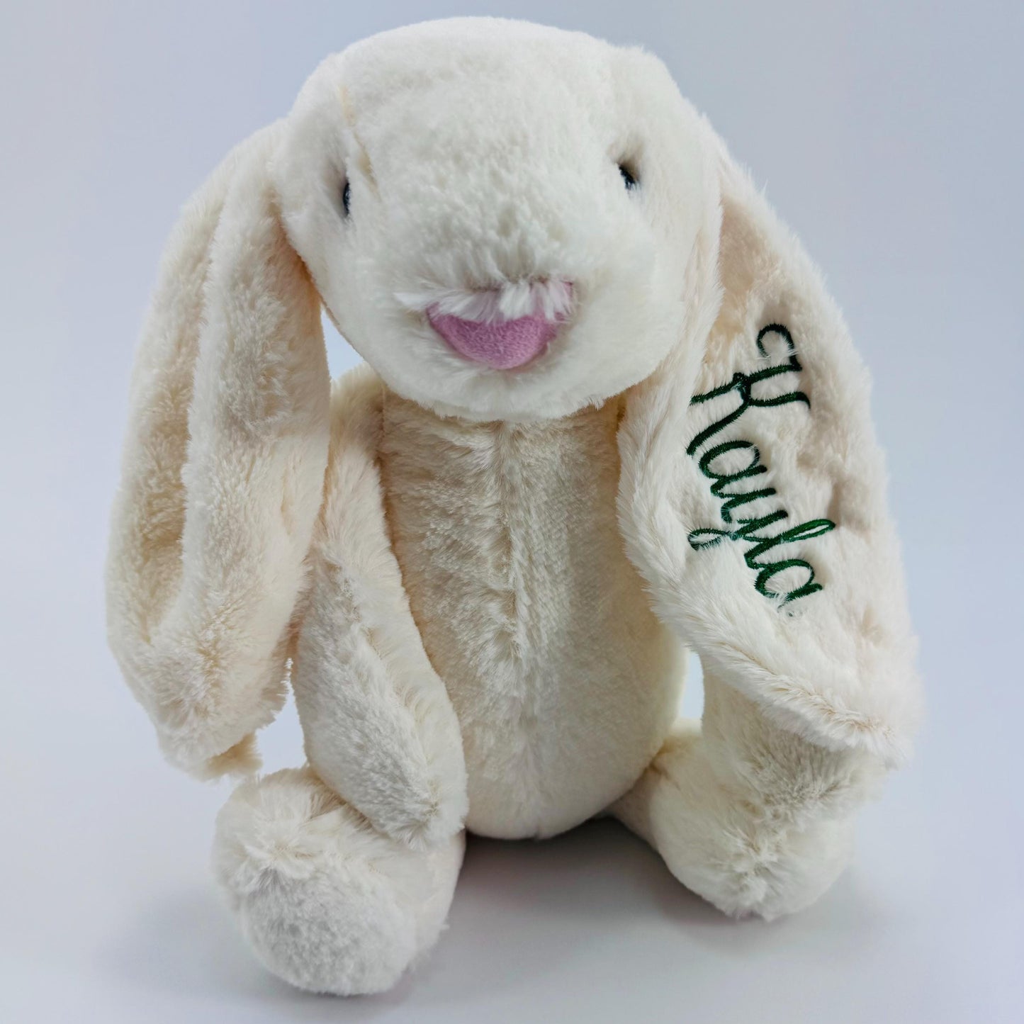 Monogrammed Bunny, Personalized Baby Gift, Monogram Stuffed Animal, Monogrammed Bunny Rabbit, Baby Easter Gift, Easter Baby Bunny