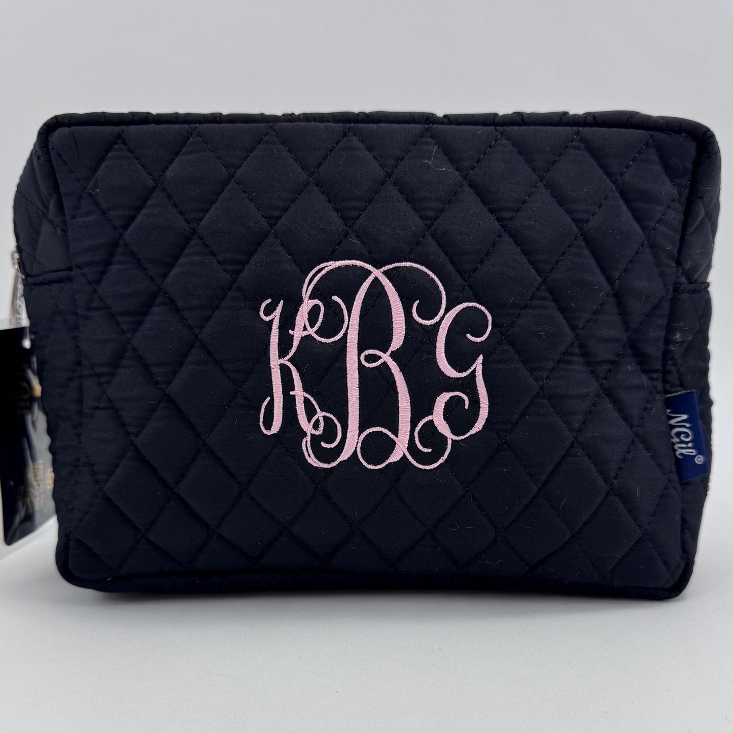 Monogram Cosmetic Case, Monogrammed Cosmetic Bag, Personalized Make Up Bag, Custom Cosmetic Bag, Monogrammed Travel Bag, Bridal Gift