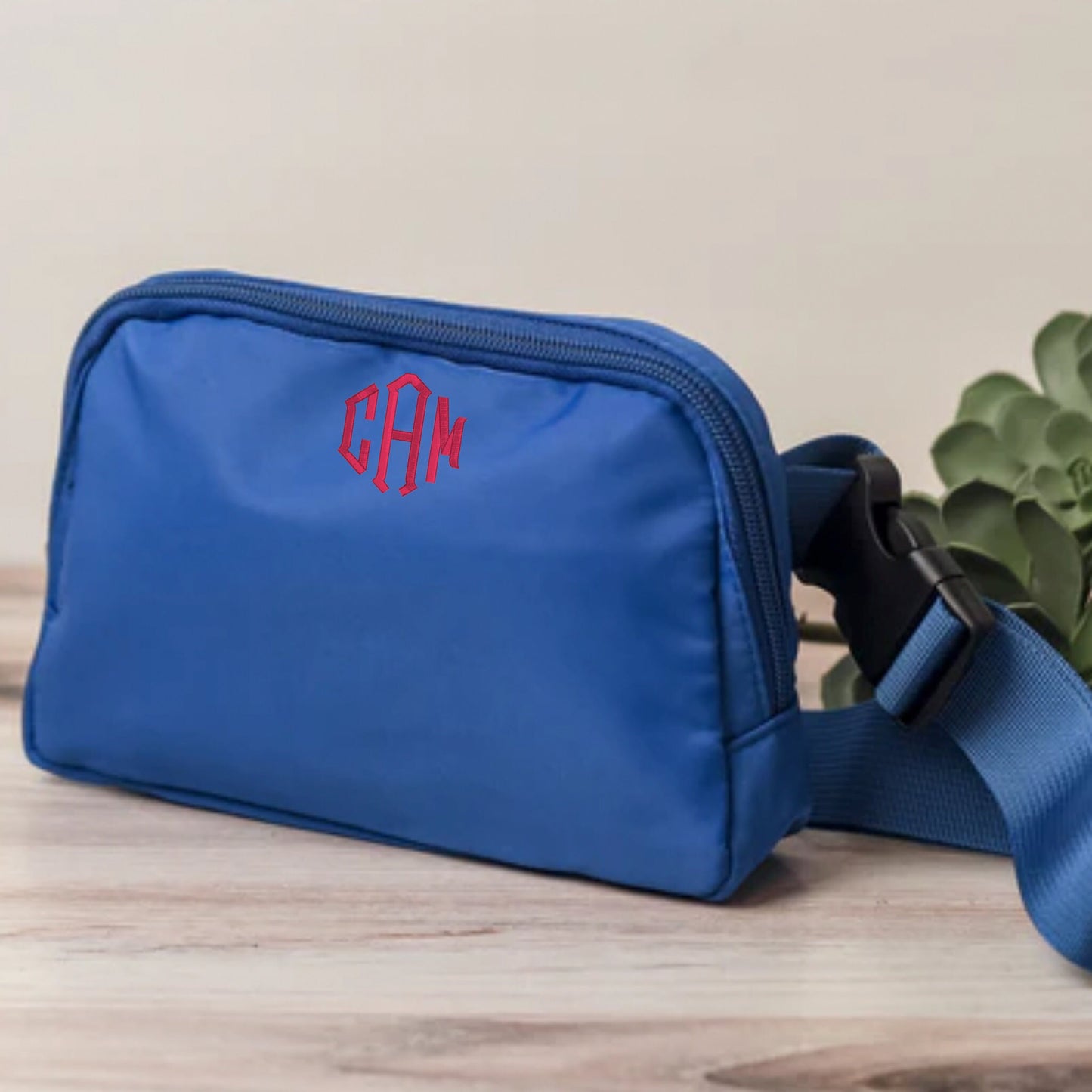 Monogrammed Belt Bag, Personalized Crossbody Purse, Monogram Waist Pouch, Travel Crossbody Bag, Womens Sling Bag, Bridesmaid Bag, Bridal Bag
