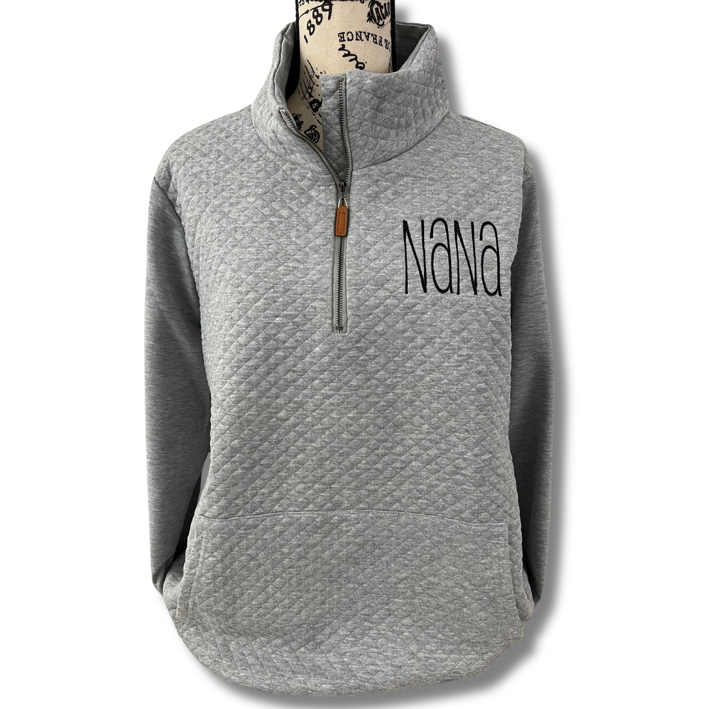 Nana Quarter Zip Pullover