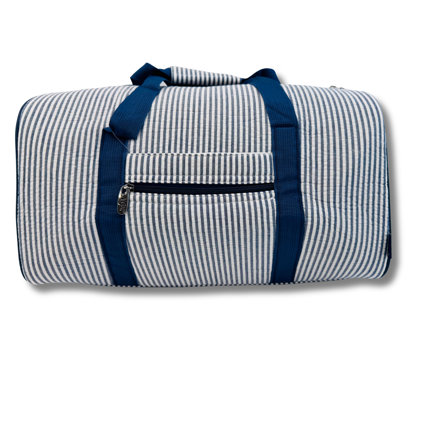 Seersucker Duffle Bag