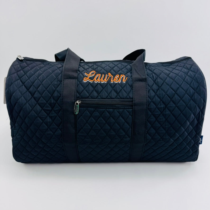 Quilted Duffle Bag