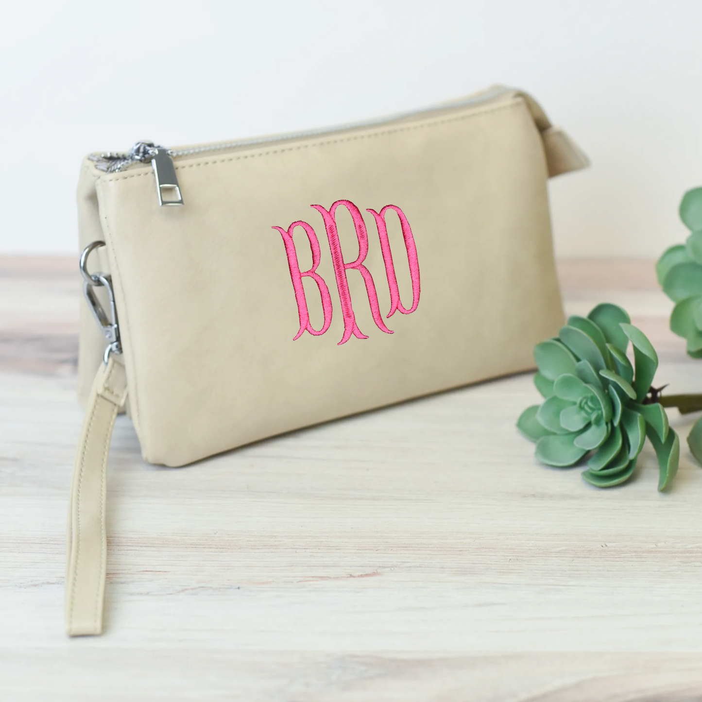 Monogrammed Crossbody Purse/Clutch