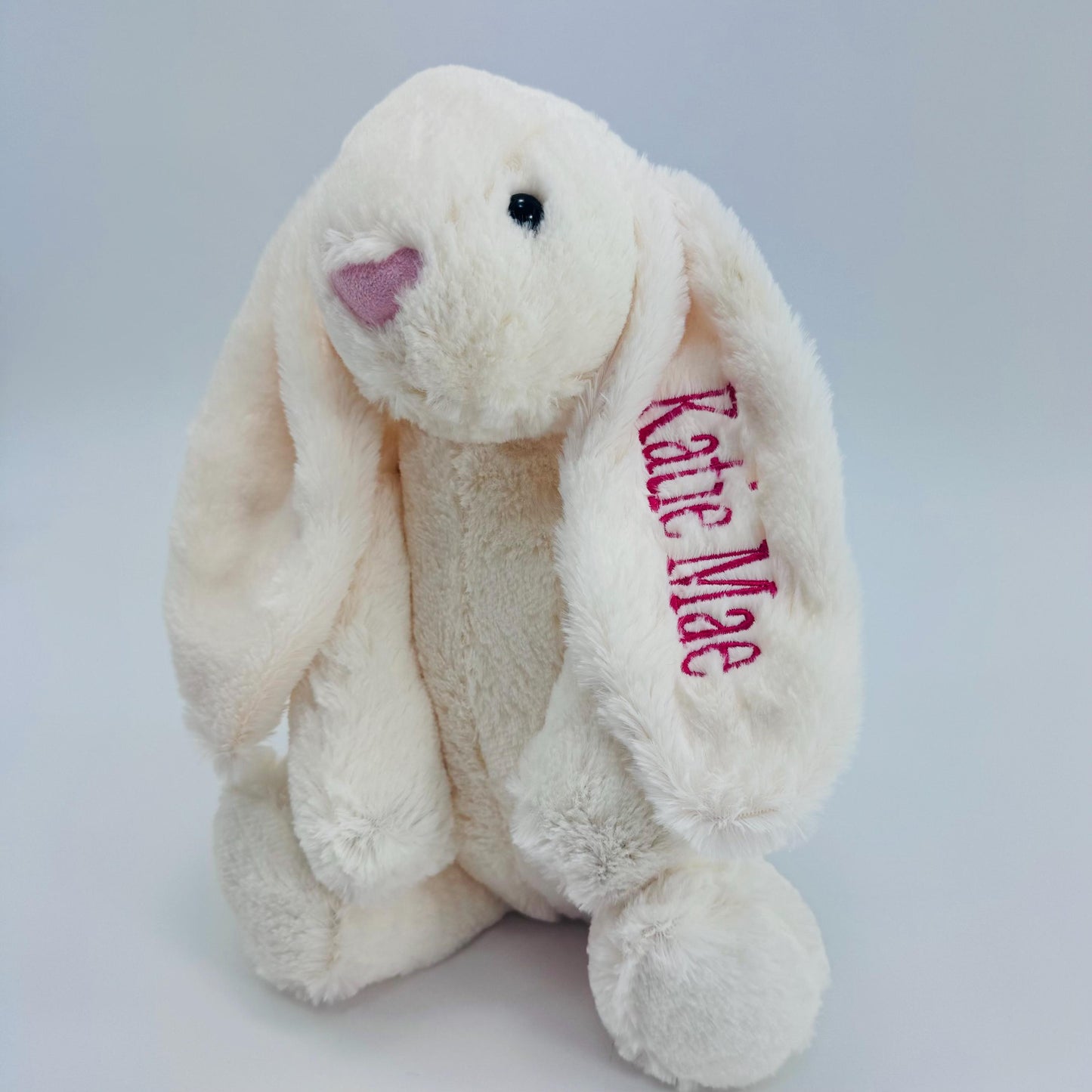 Monogrammed Bunny, Personalized Baby Gift, Monogram Stuffed Animal, Monogrammed Bunny Rabbit, Baby Easter Gift, Easter Baby Bunny