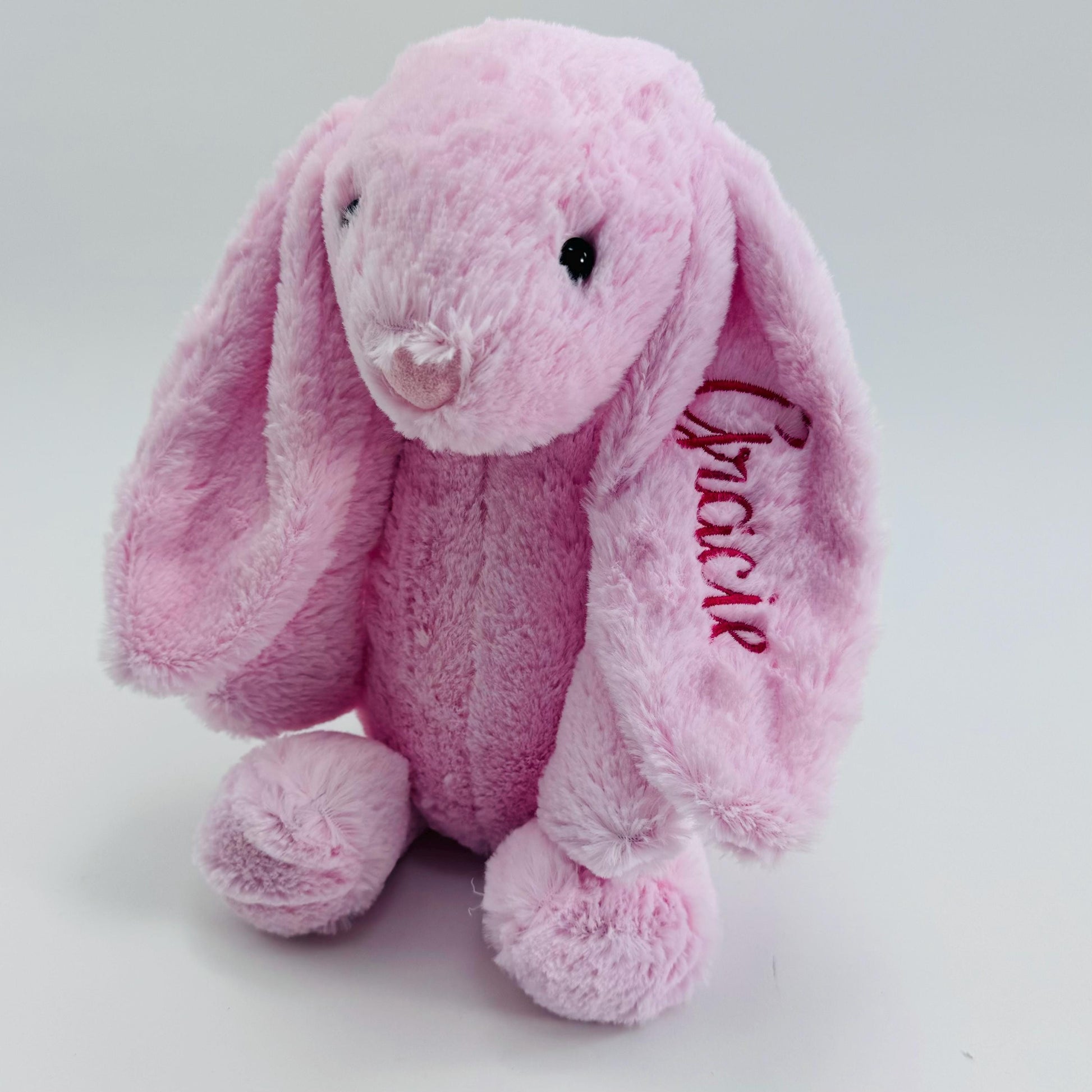 Monogrammed Bunny, Personalized Baby Gift, Monogram Stuffed Animal, Monogrammed Bunny Rabbit, Baby Easter Gift, Easter Baby Bunny