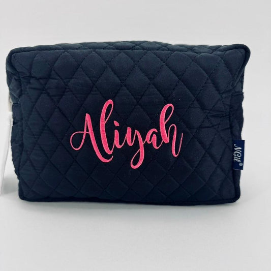 Monogram Cosmetic Case, Monogrammed Cosmetic Bag, Personalized Make Up Bag, Custom Cosmetic Bag, Monogrammed Travel Bag, Bridal Gift