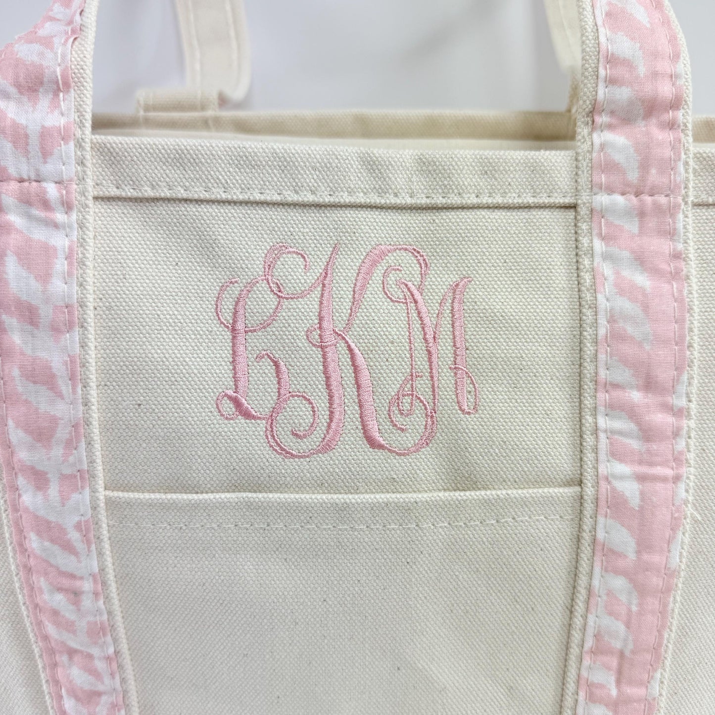 Monogrammed Tote Bag