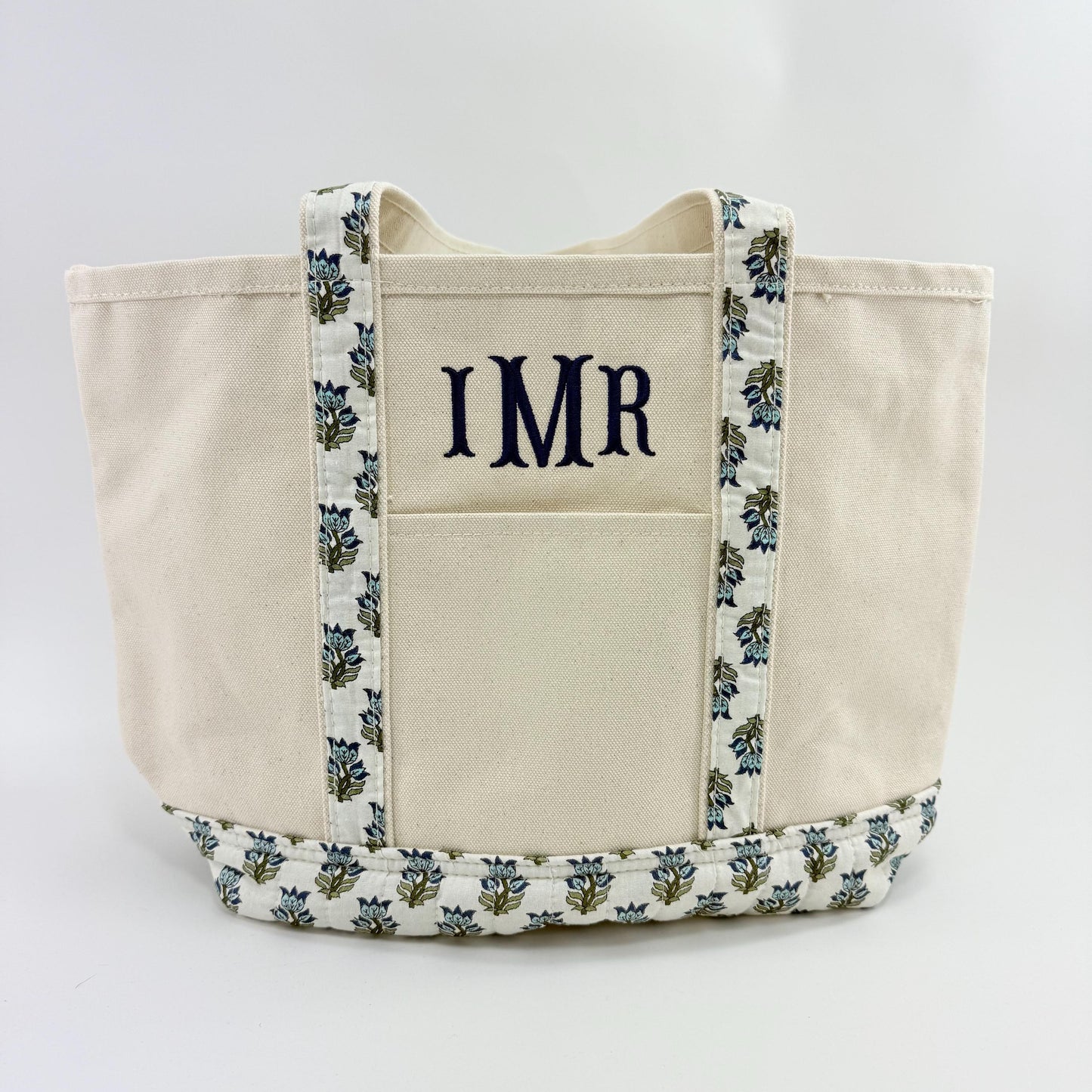 Monogrammed Embroidered Bag, Personalized Tote, Monogrammed Tote Bag For Women, Monogram Canvas Tote Bag