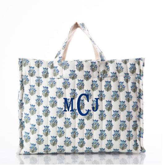 Monogrammed Embroidered Bag, Personalized Tote, Monogrammed Tote Bag For Women, Monogram Canvas Tote Bag