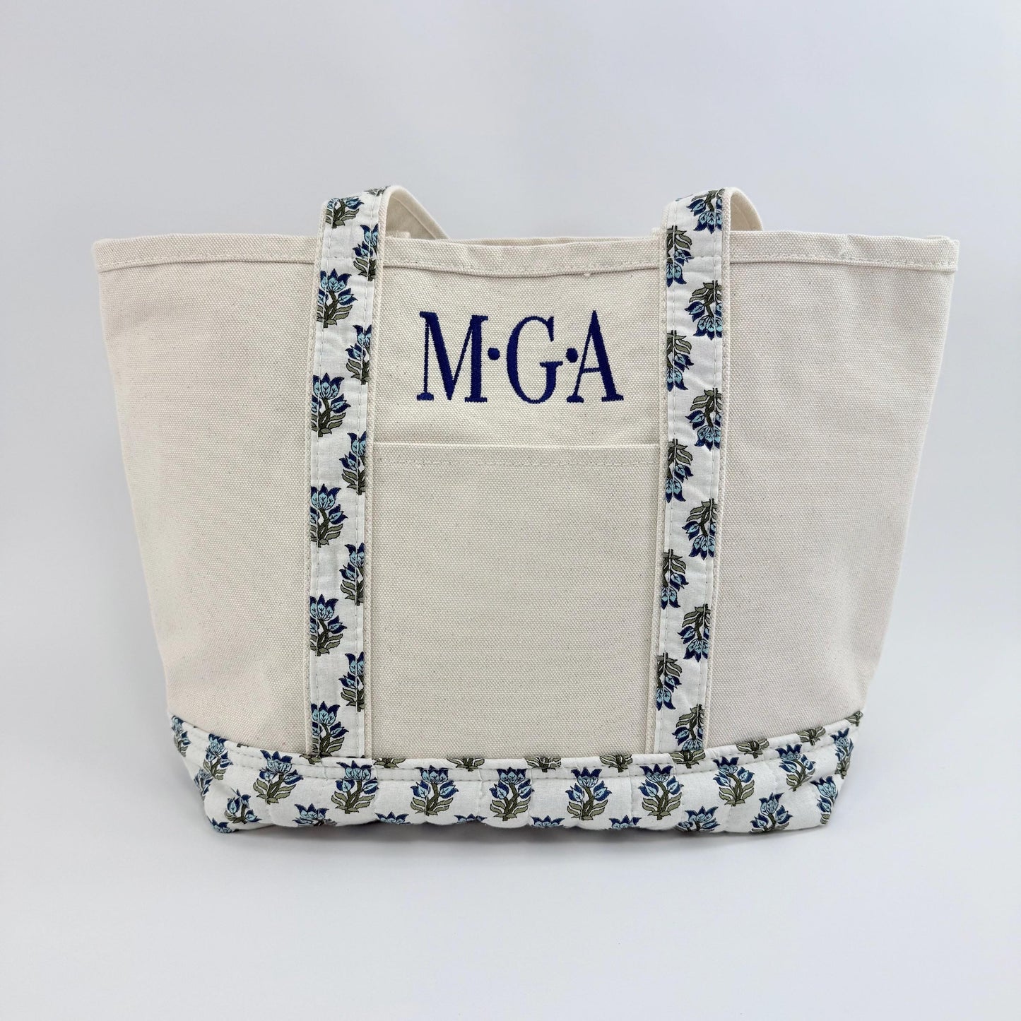 Monogrammed Embroidered Bag, Personalized Tote, Monogrammed Tote Bag For Women, Monogram Canvas Tote Bag