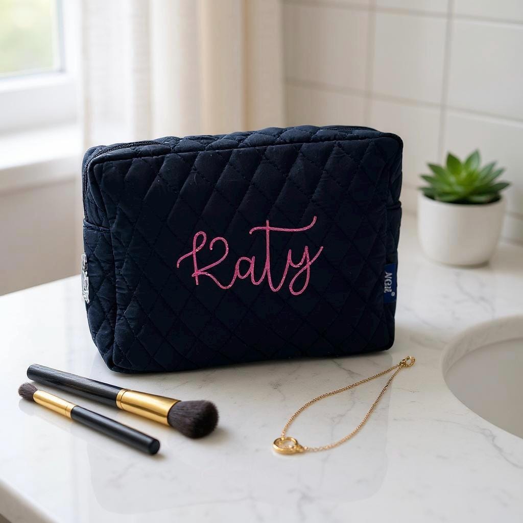 Monogram Cosmetic Case