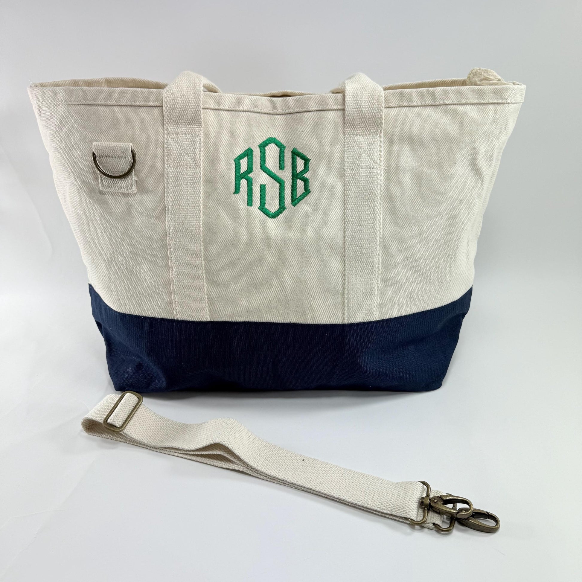 Monogrammed Embroidered Bag, Personalized Tote, Monogrammed Tote Bag For Women, Monogram Canvas Tote Bag