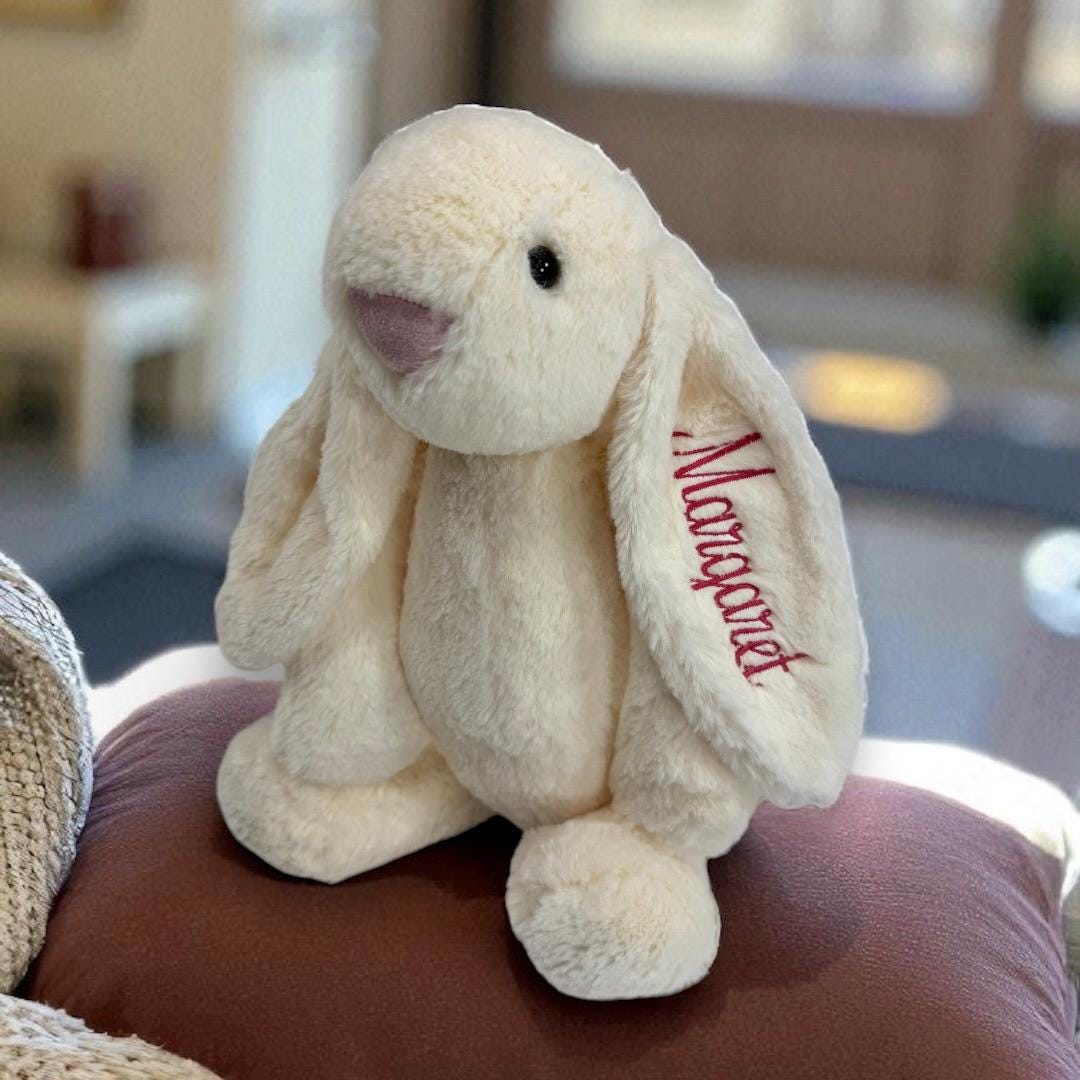 Monogrammed Bunny