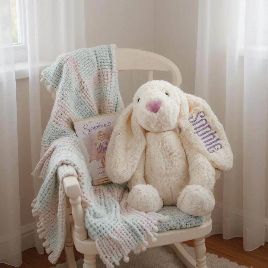 Monogrammed Bunny