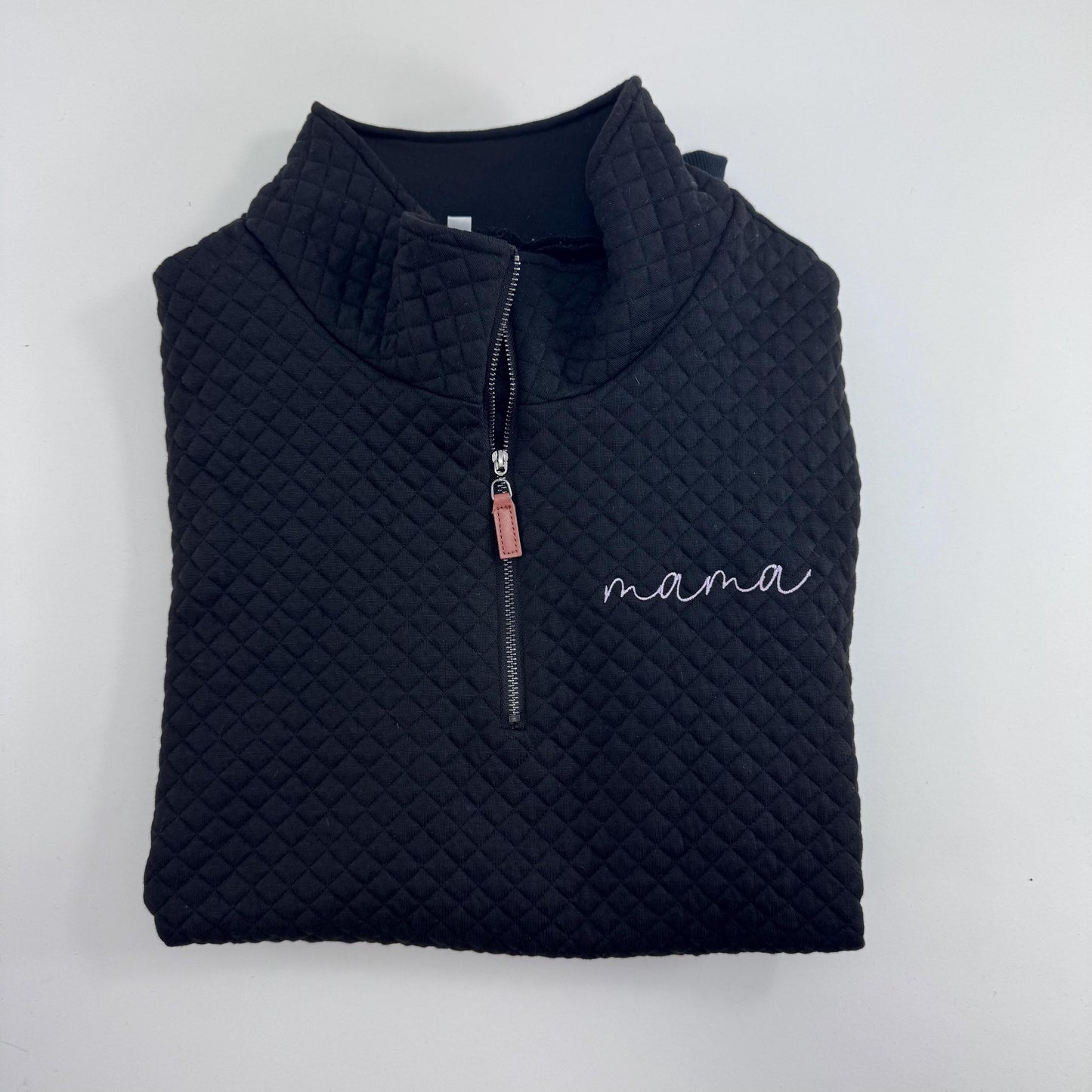 Mama Monogram Sweatshirt, Monogram Pullover, Monogram Quarter Zip, Quarter Zip Pullover, Quarter Zip Sweatshirt,