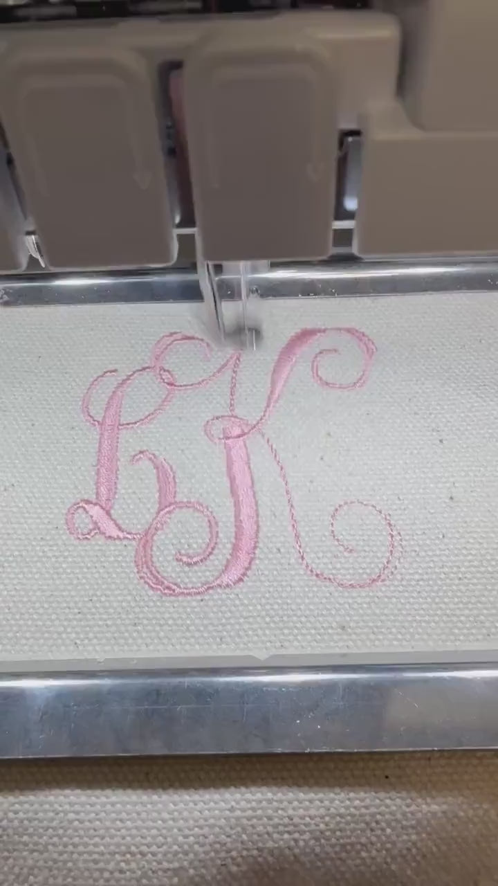 Monogrammed Wedding Tote Bag, Monogram Embroidered Bag, Personalized Bridal Tote, Monogrammed Tote Bag For Women, Bridal Party Tote Bag