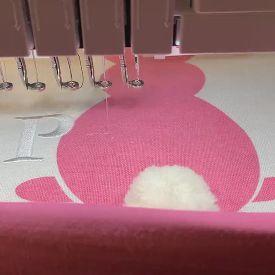 Personalized Easter Bunny Baskets, Monogrammed Easter Basket, Embroidered Easter Bucket, Kids Monogram Easter Basket, Easter Gift